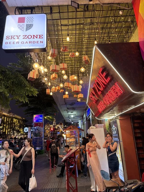 Sky Zone Beer Garden