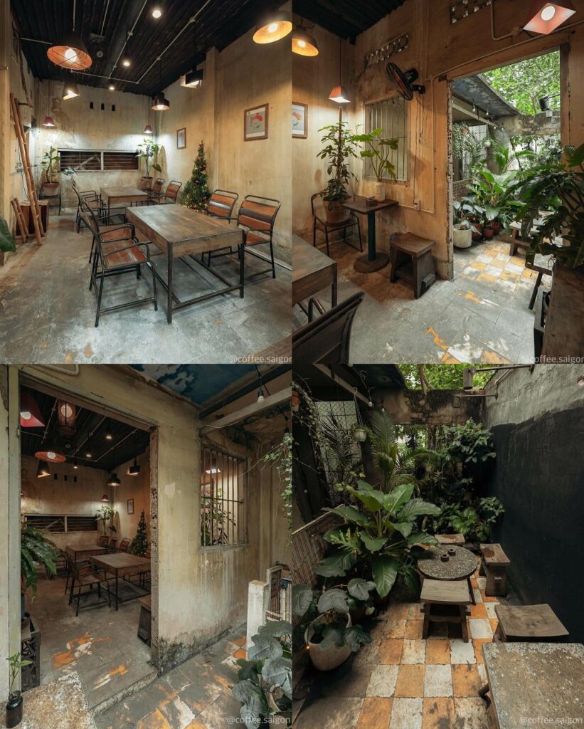 Các góc và sân vườn của Barista Collective