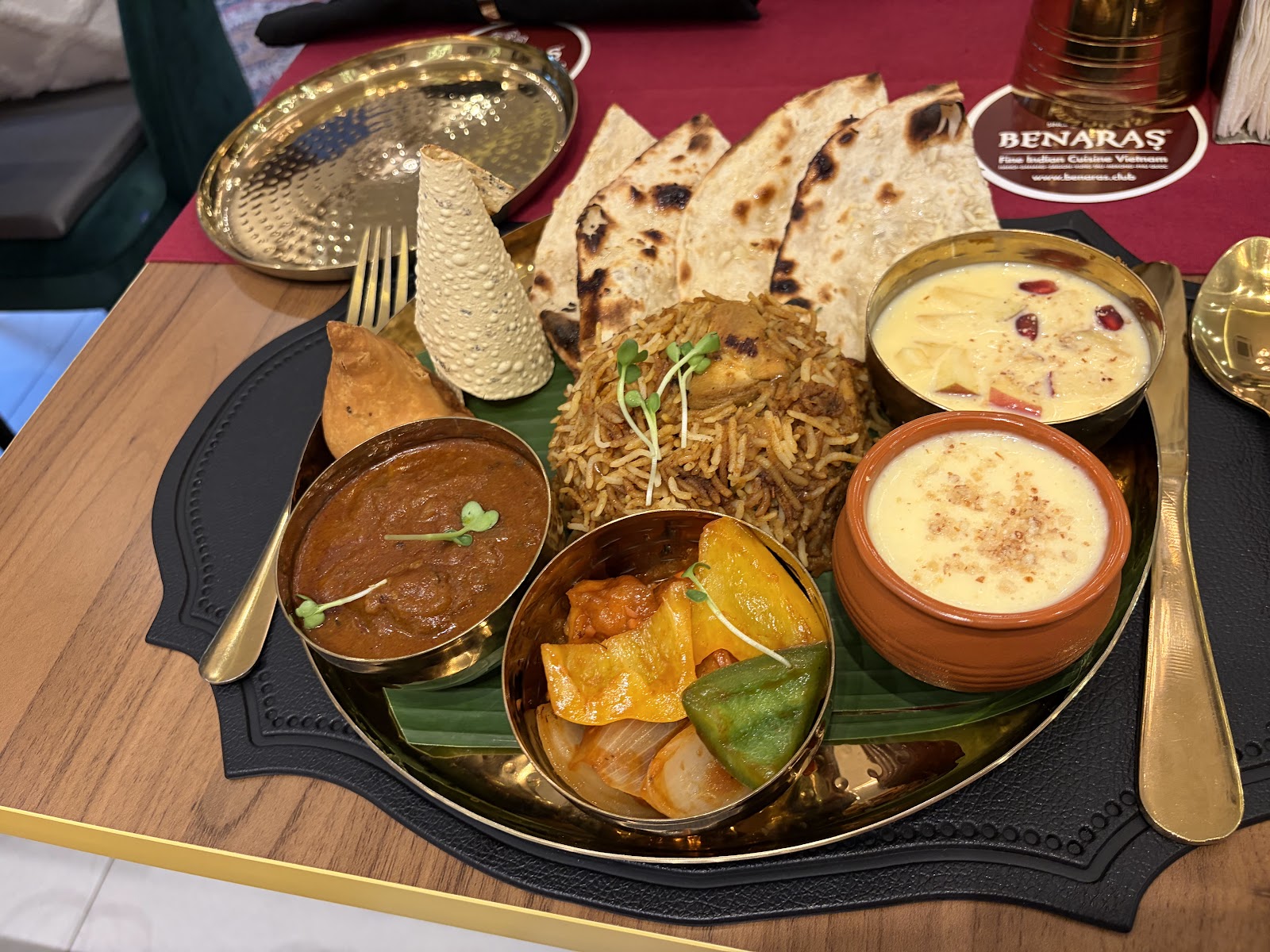 Mâm thali Ấn Độ