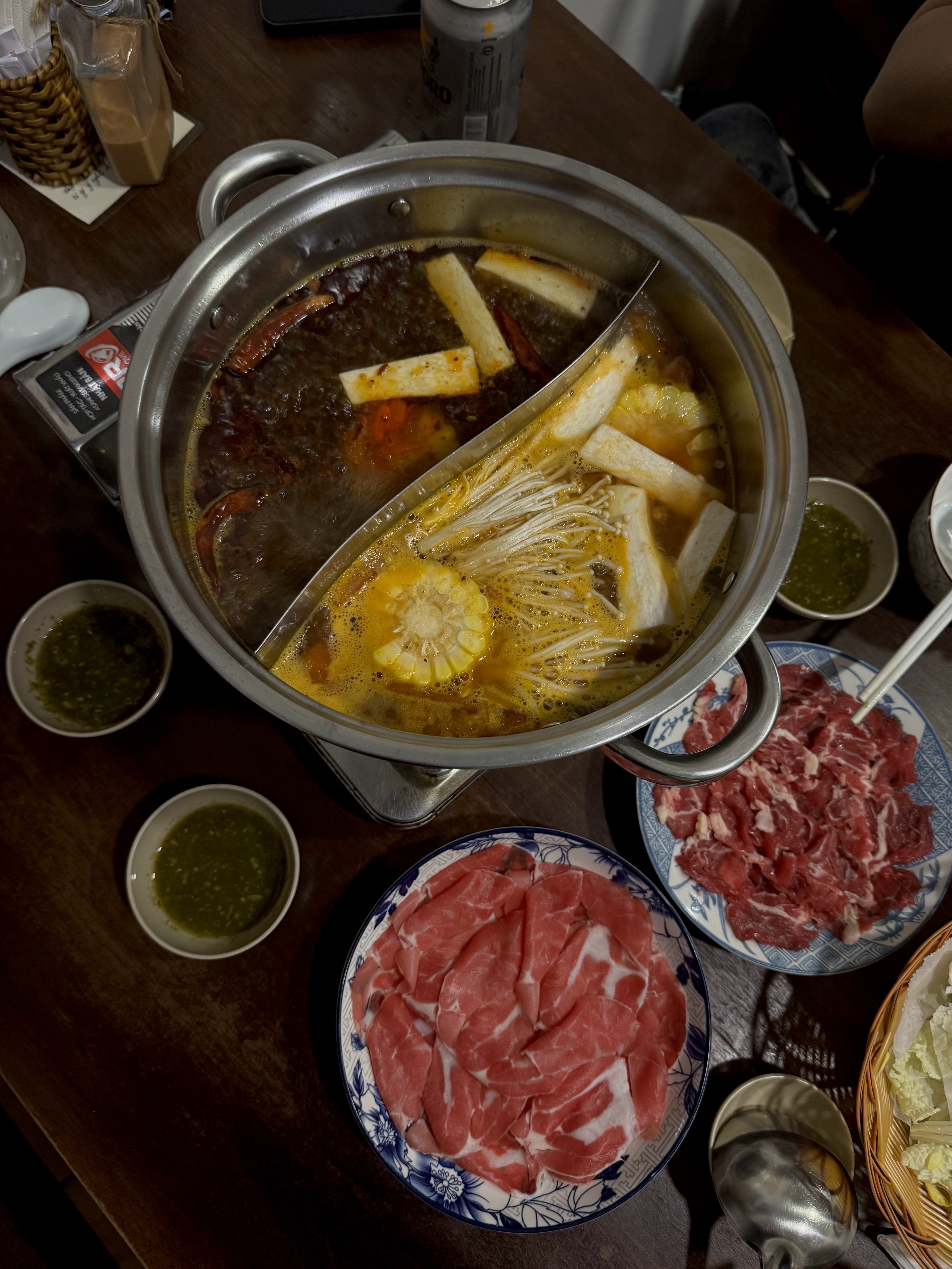 Nguyên liệu nhúng lẩu tươi