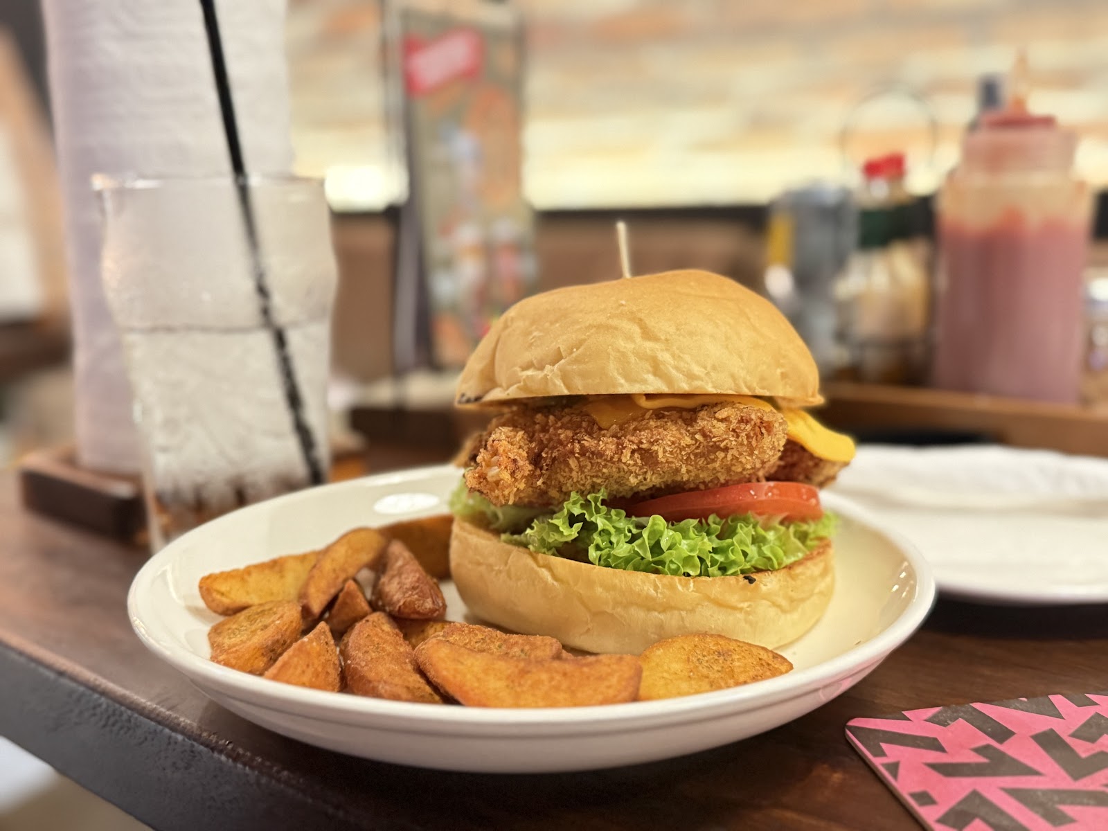 Brick & Barrel 음식 클로즈업