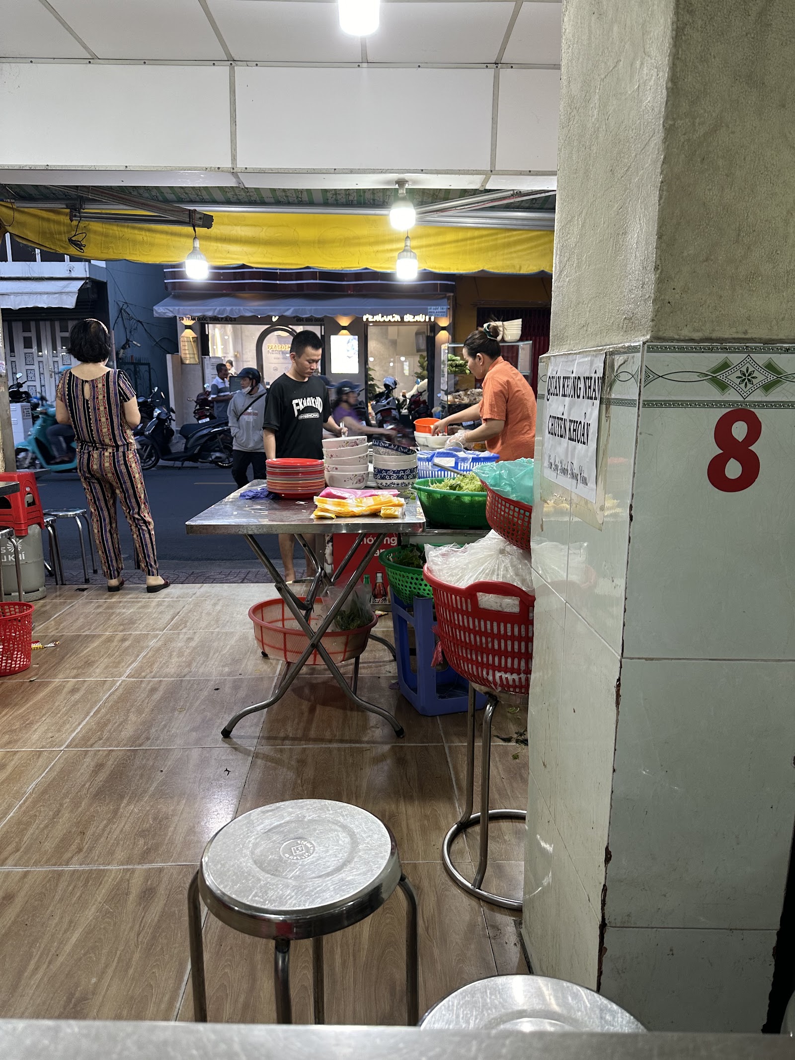 The evening glow of the shop (pending the venue photo pass)
