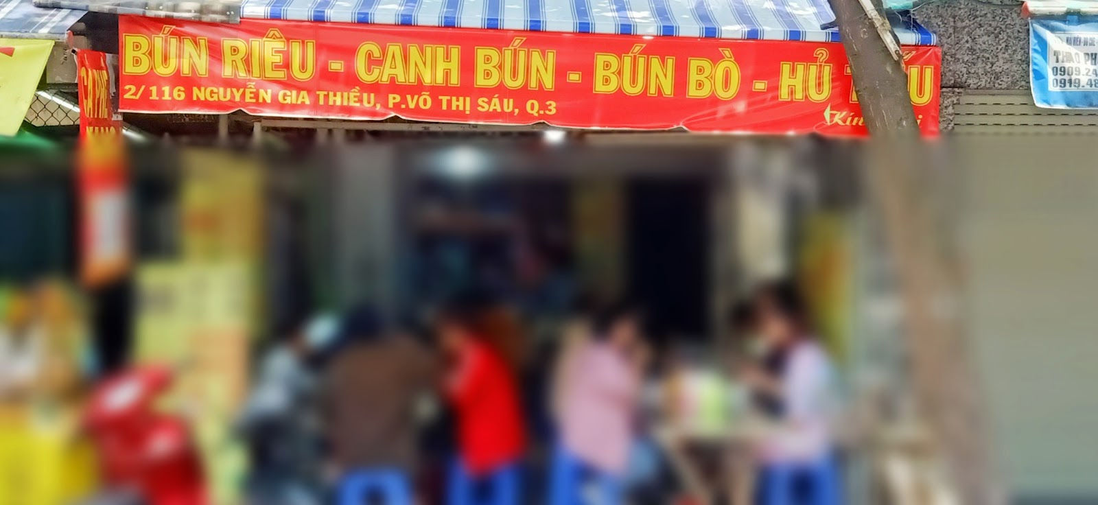 The Nguyen Gia Thieu crab-riêu pot, pending the venue photo pass (10/2026)
