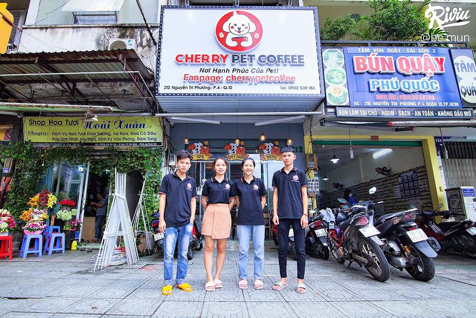 The Cherry Pet Coffee team