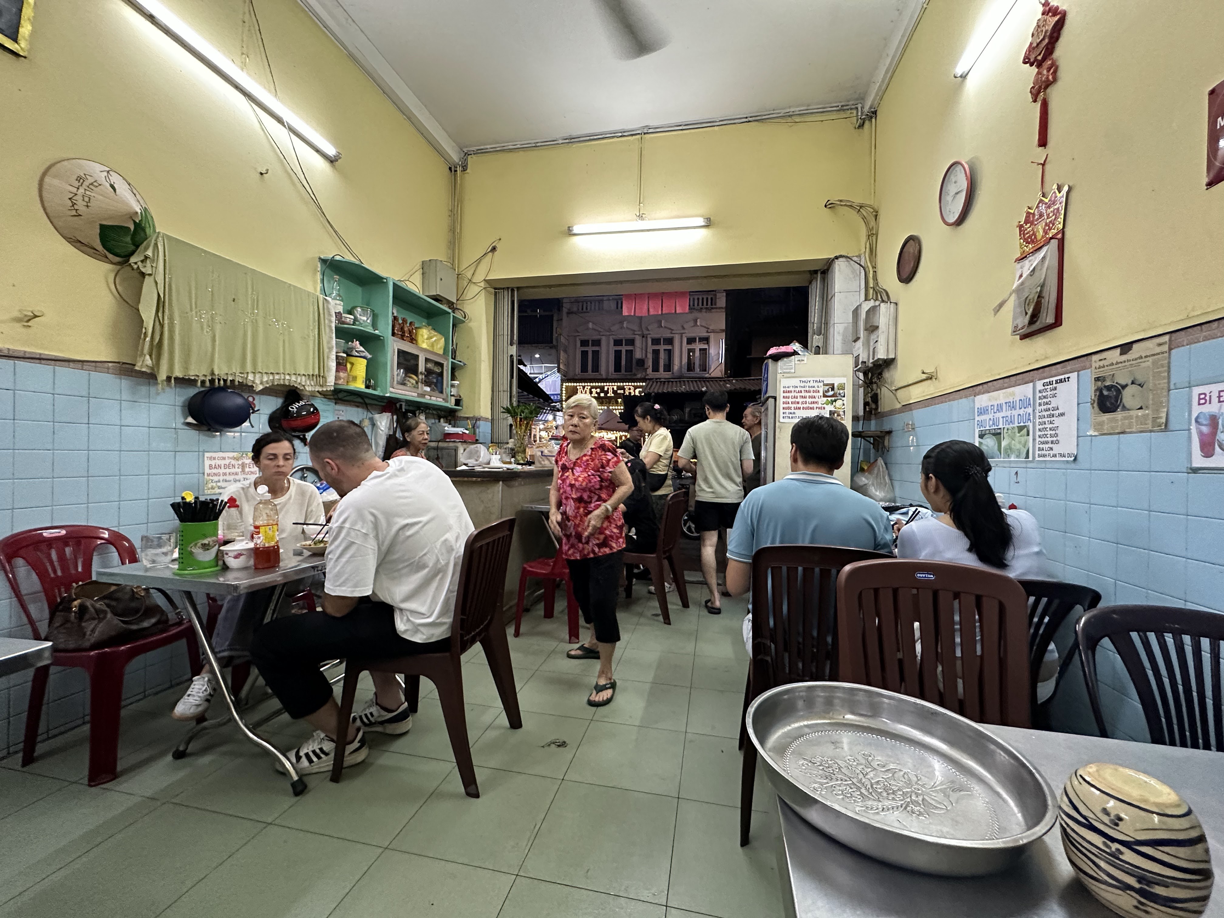 Inside the shop
