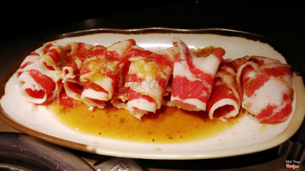 GoGi rolled beef belly