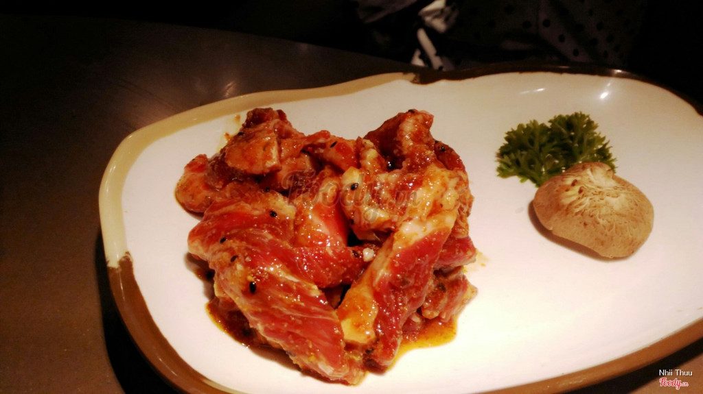 Beef ribs in tare sauce