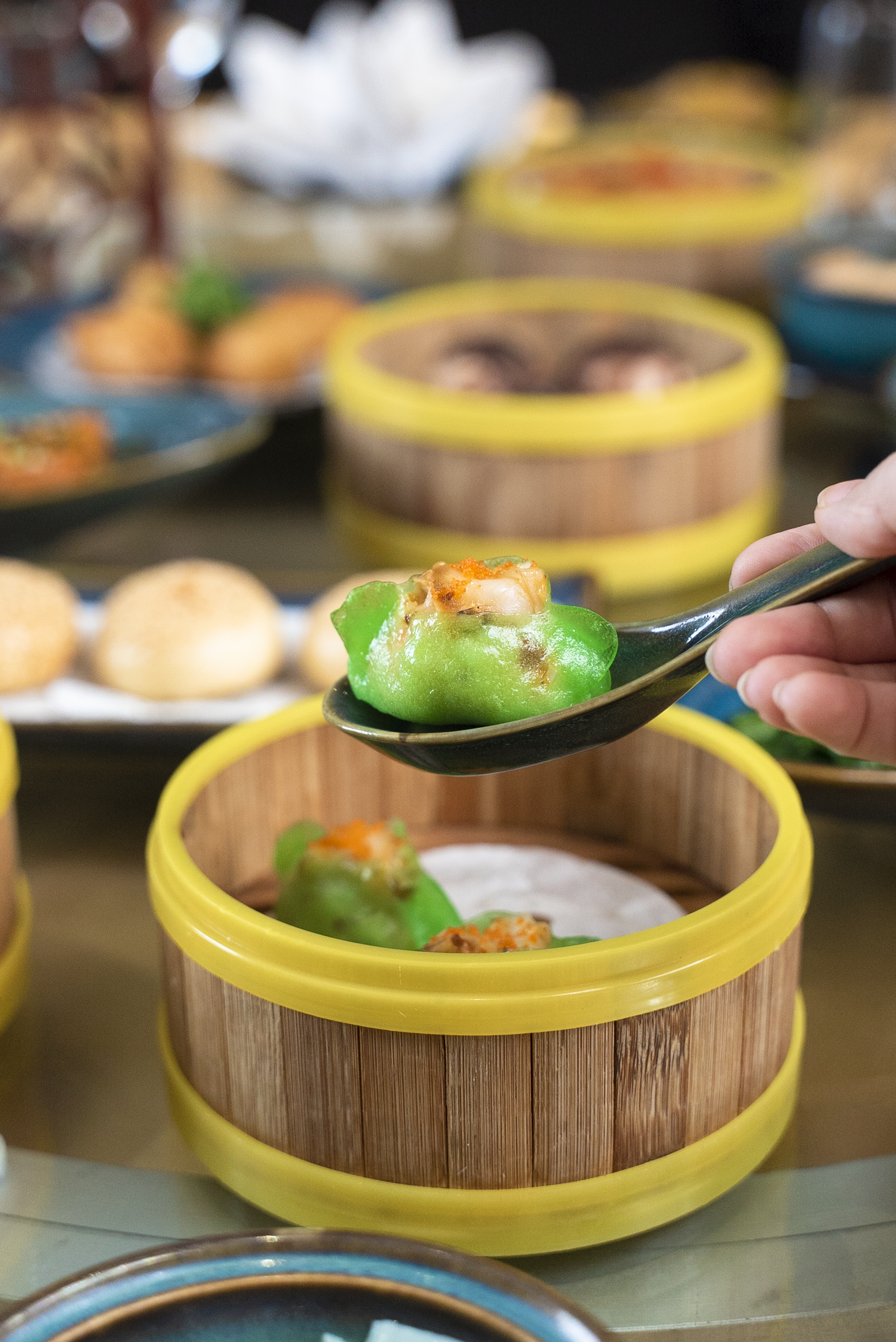 Buffet dim sum tại Herb & Spices