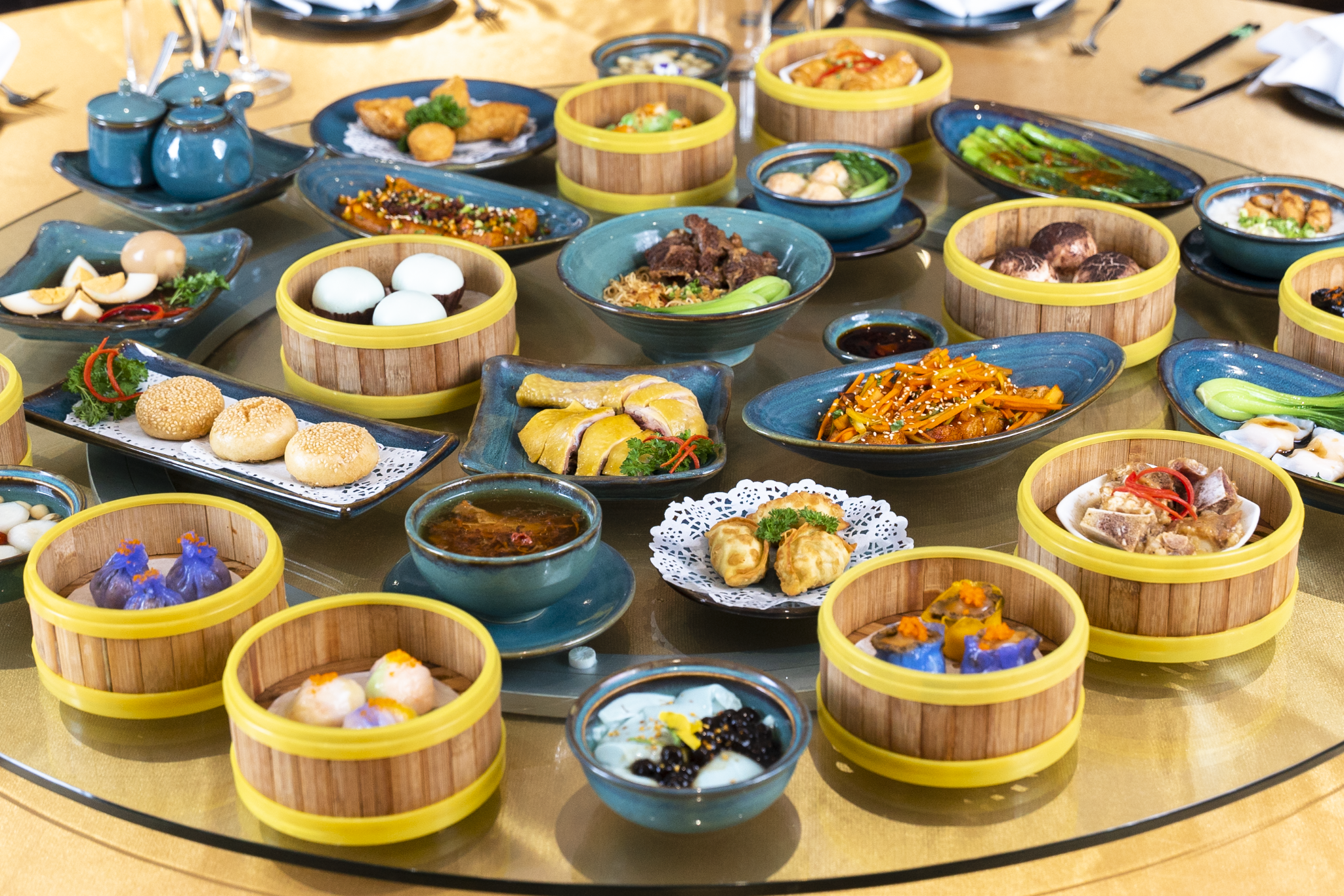 Buffet dim sum tại Herb & Spices
