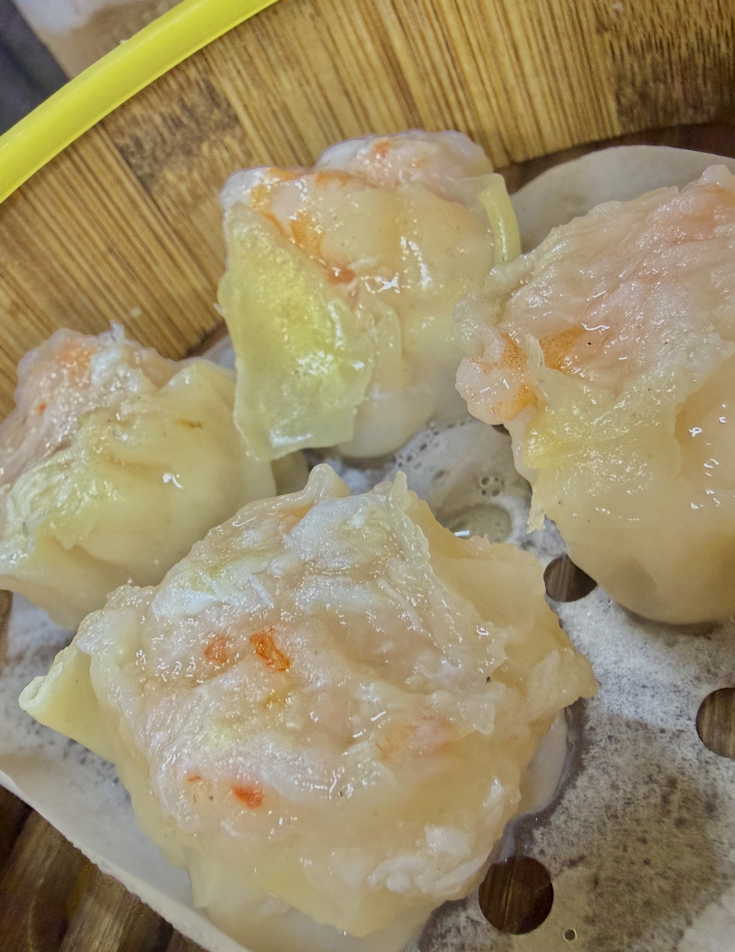 대나무 찜기의 슈마이