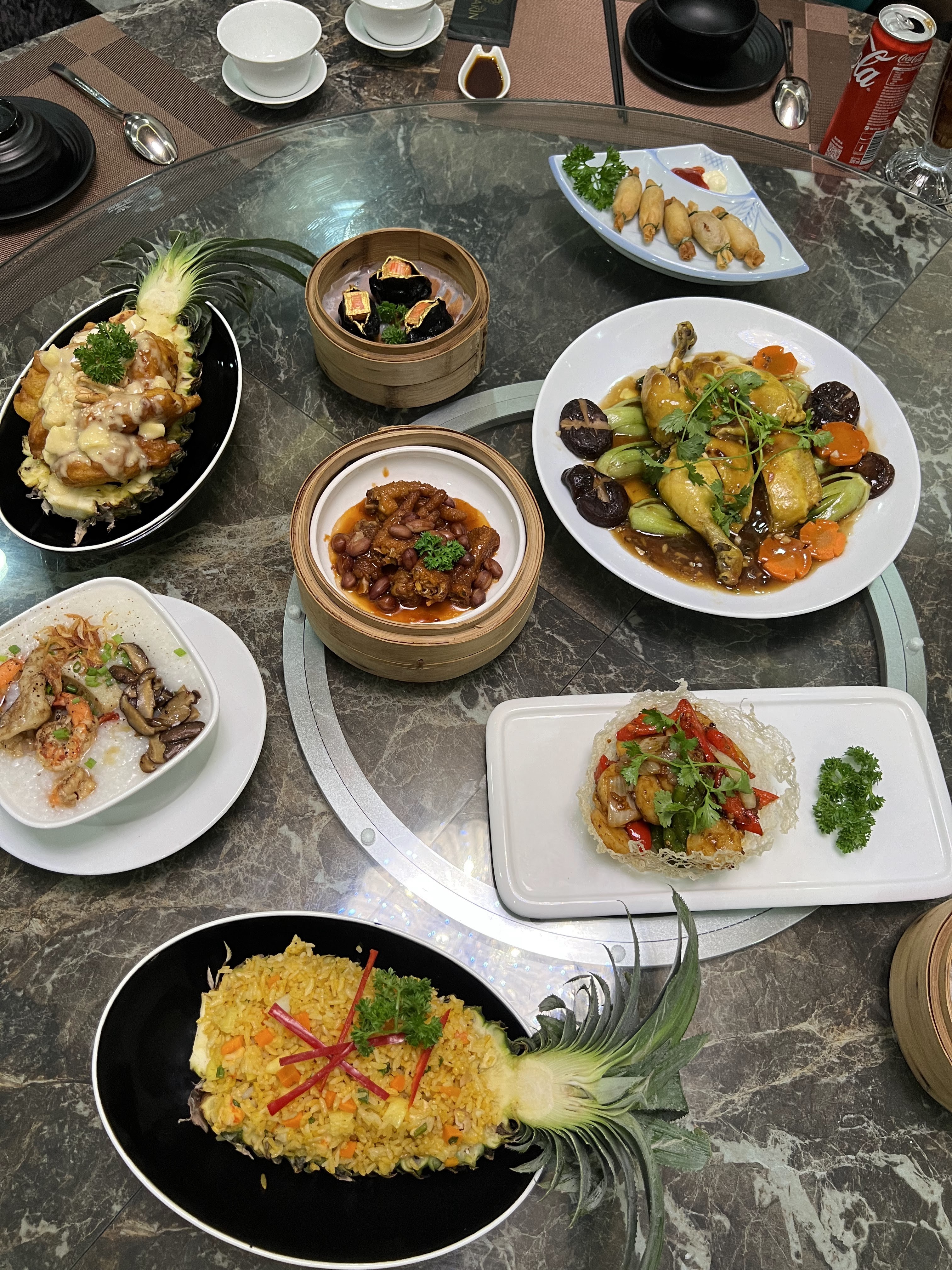 Vịt quay thái miếng tại Mandarin