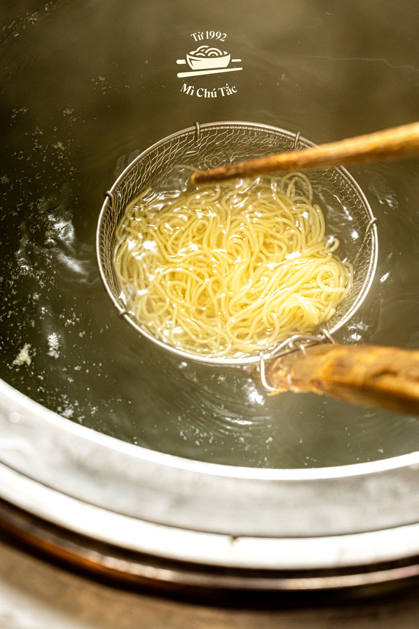 A noodle dish at Mi Chu Tac