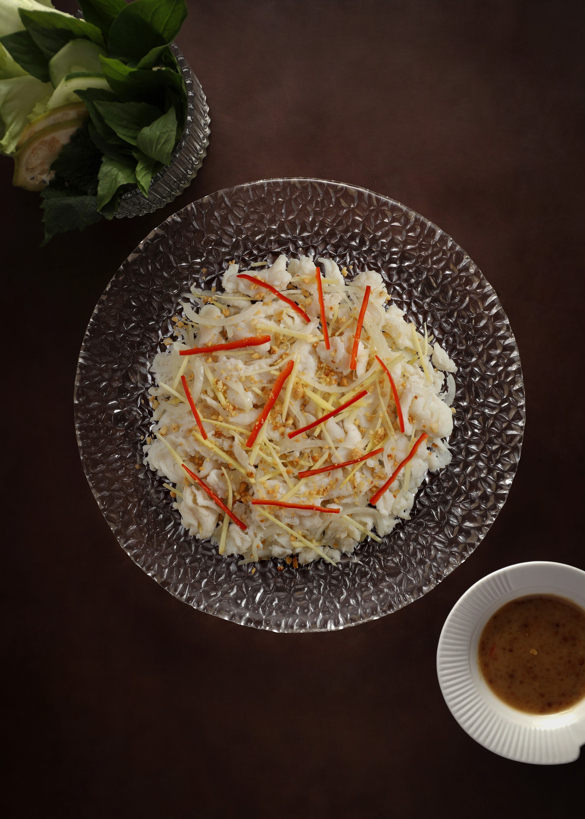 Ngoc Suong's steamed grouper
