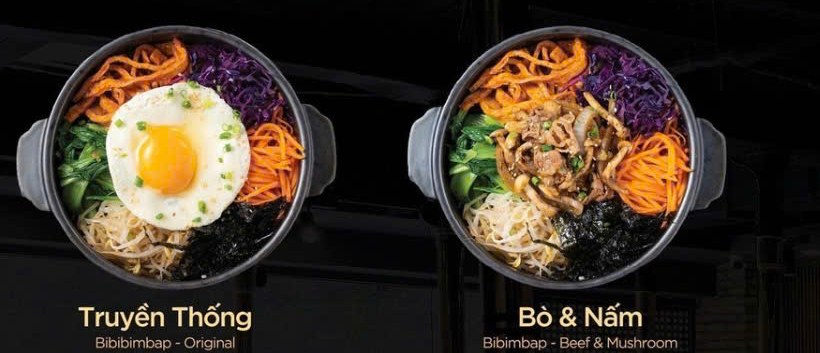 Bibimbap tại Palsaik Đông Du
