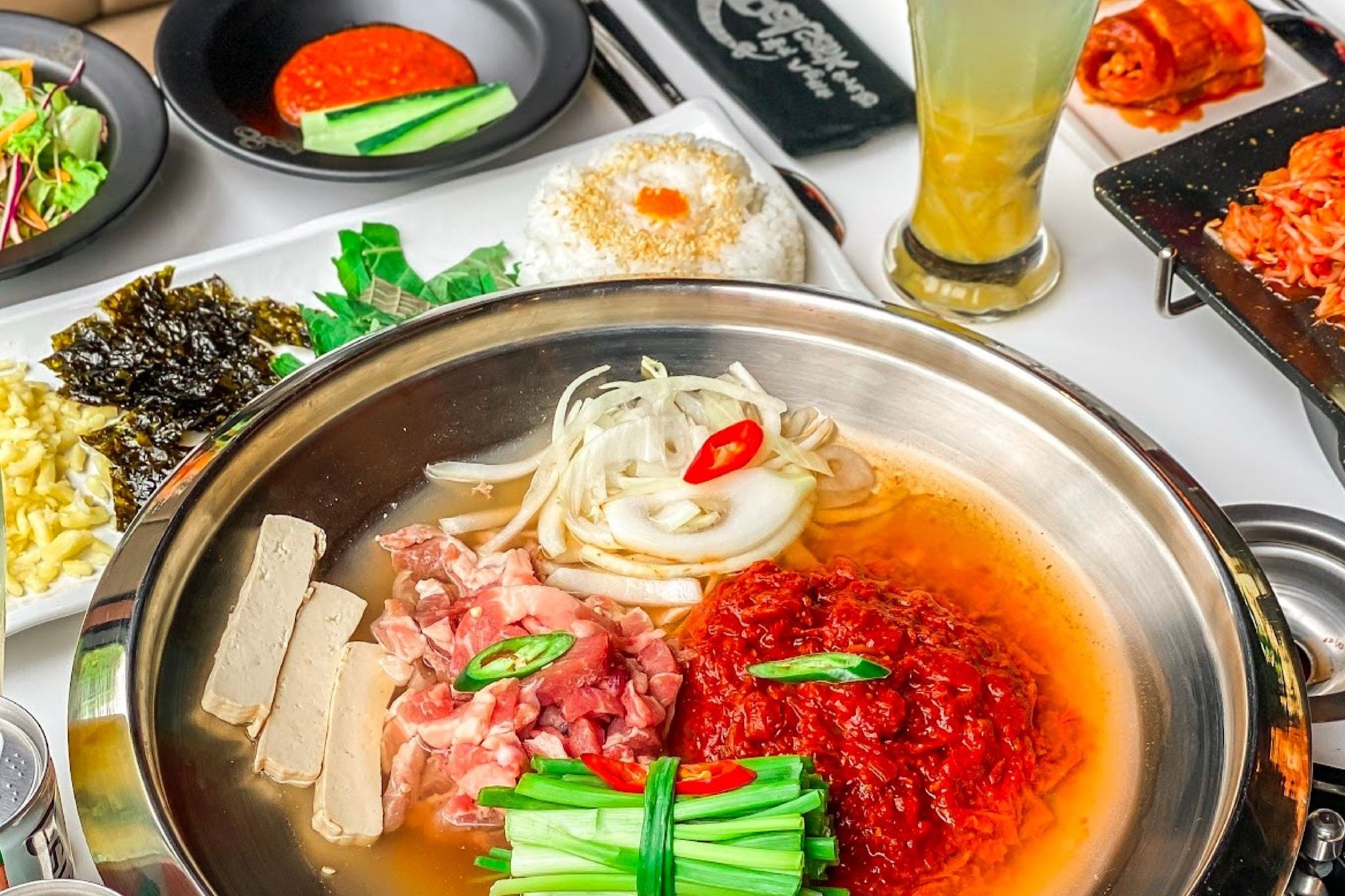 Món nướng tại Palsaik Đông Du