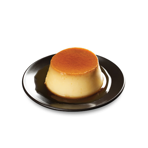 The 25k flan for dessert