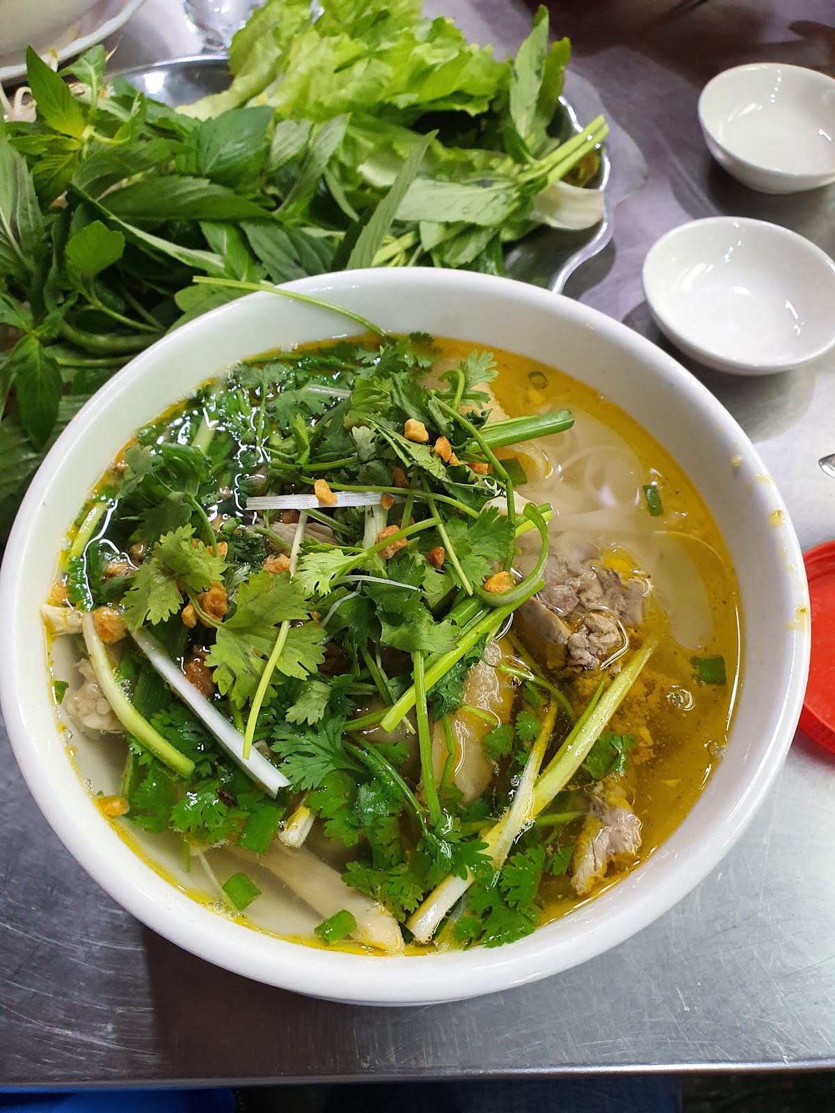 Chicken phở bowl