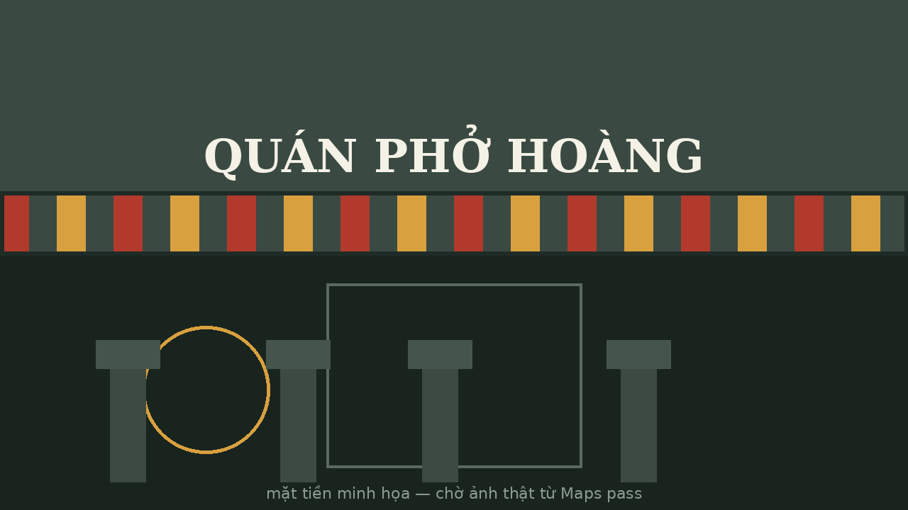 Mặt tiền minh họa của Phở Gà Hà Nội – Hoàng