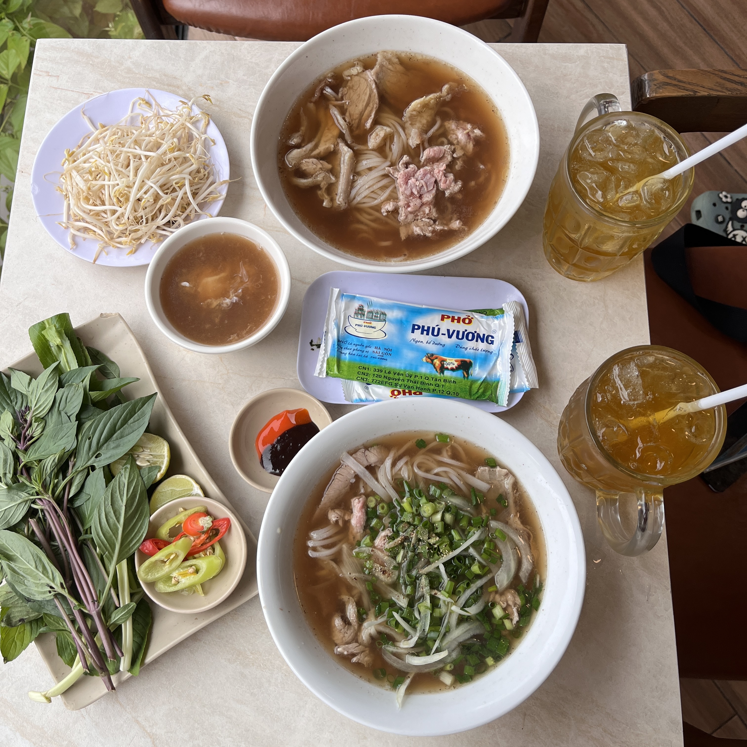 The rich marrow cup — the Phu Vuong signature