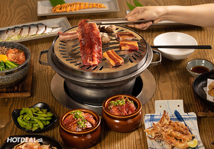 Diềm bụng bò Mỹ trên vỉ nướng