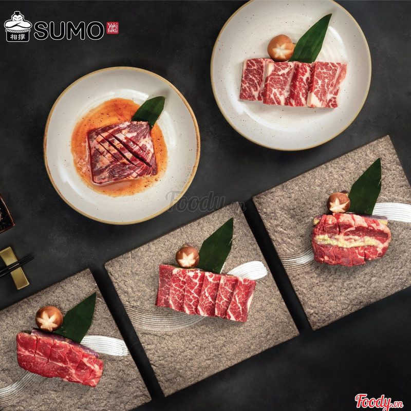 Wagyu cuts, top-down