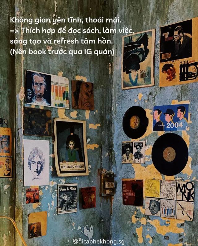 Things Café — the poster wall and vintage decor