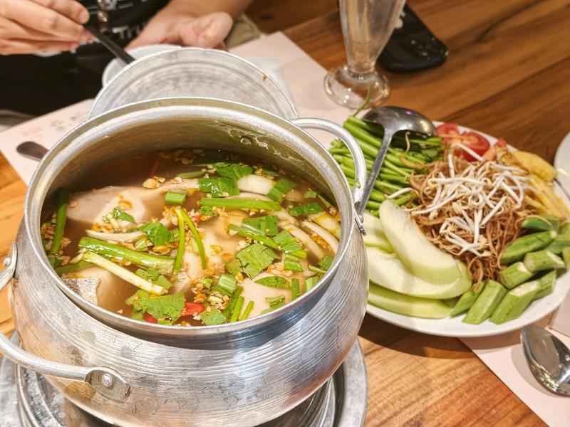 Seafood hotpot