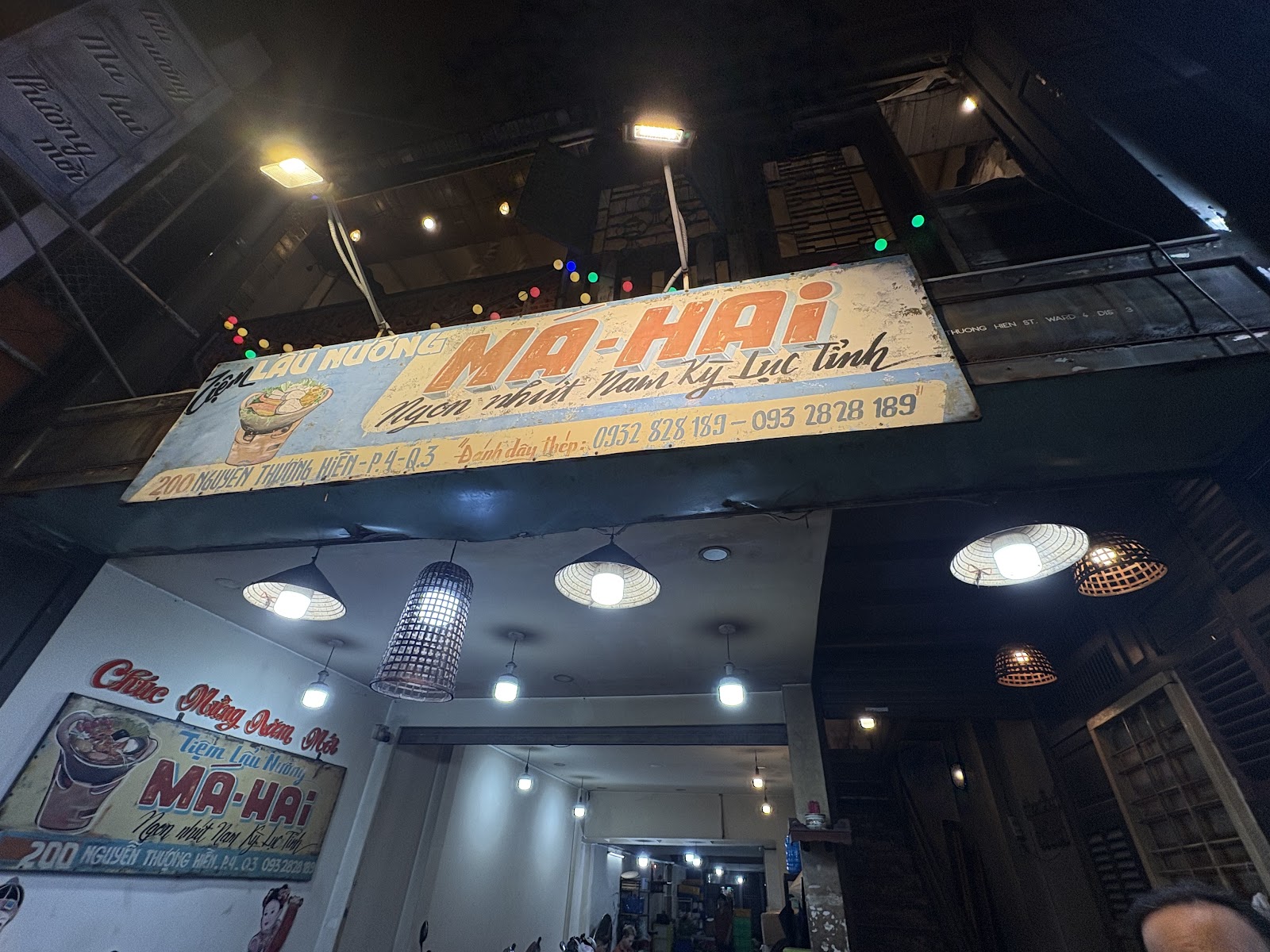 Ma Hai’s street front on Nguyen Thuong Hien