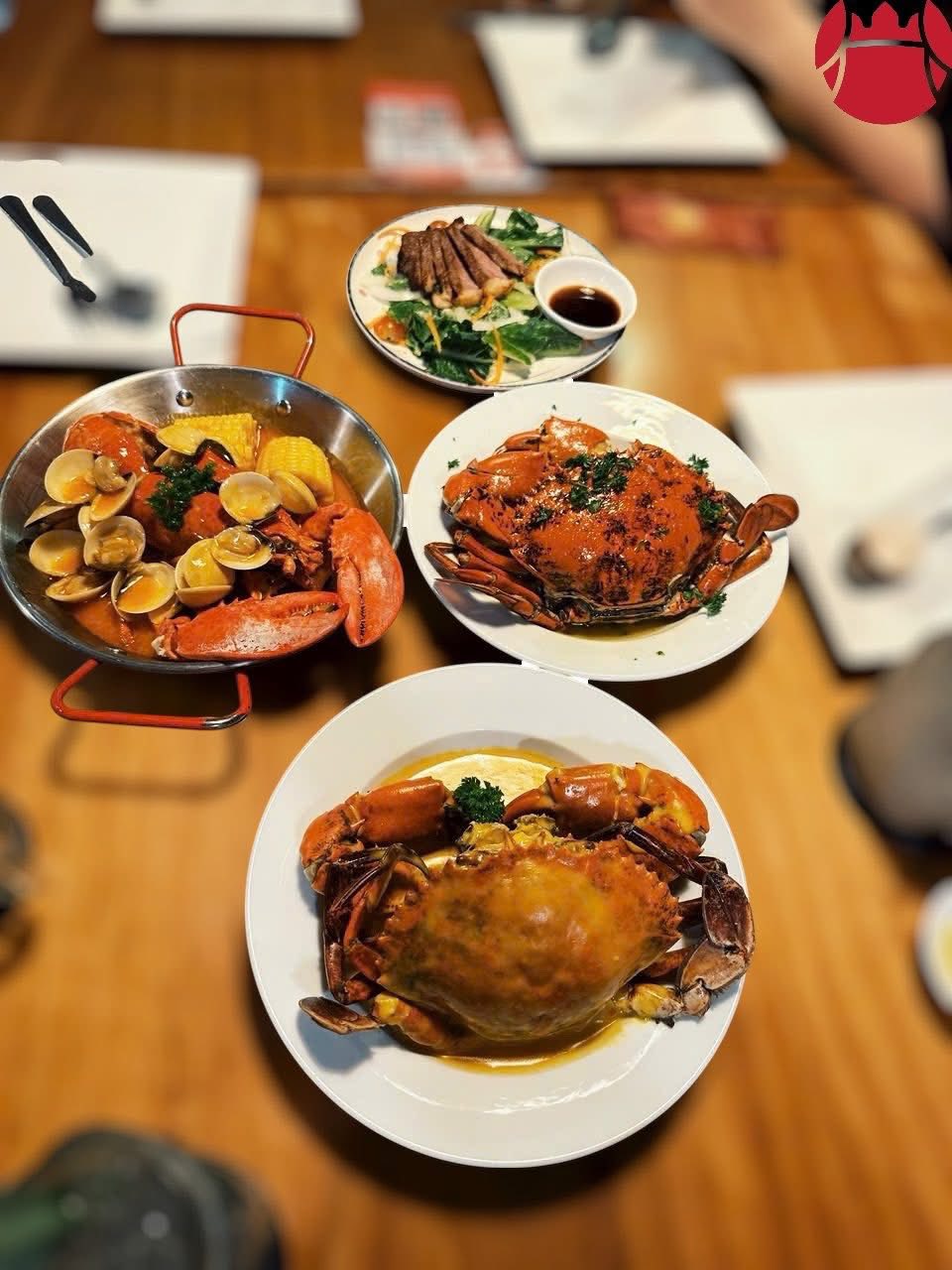 Crab at Vua Cua